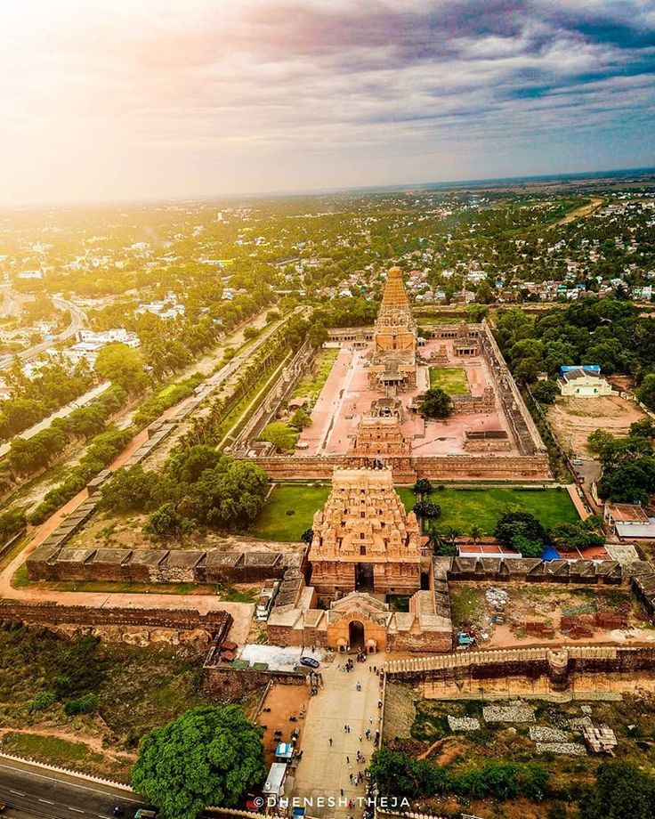 Thanjavur city view