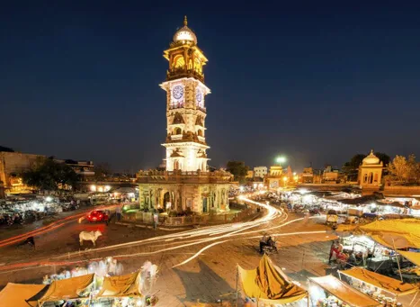 Clock Tower and Sardar Market
