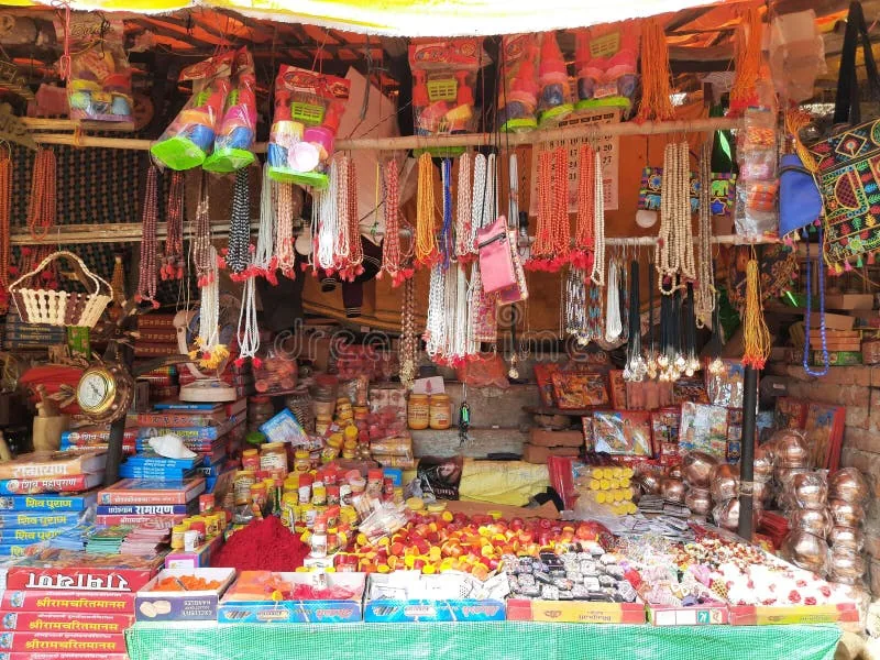 Chitrakoot Falls Souvenir Market