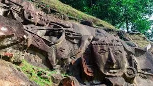 Unakoti Rock Carvings