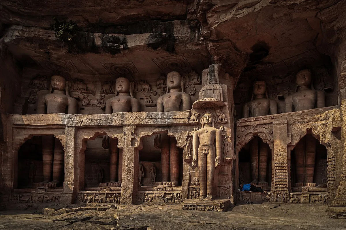 Gopachal Parvat Jain Sculptures