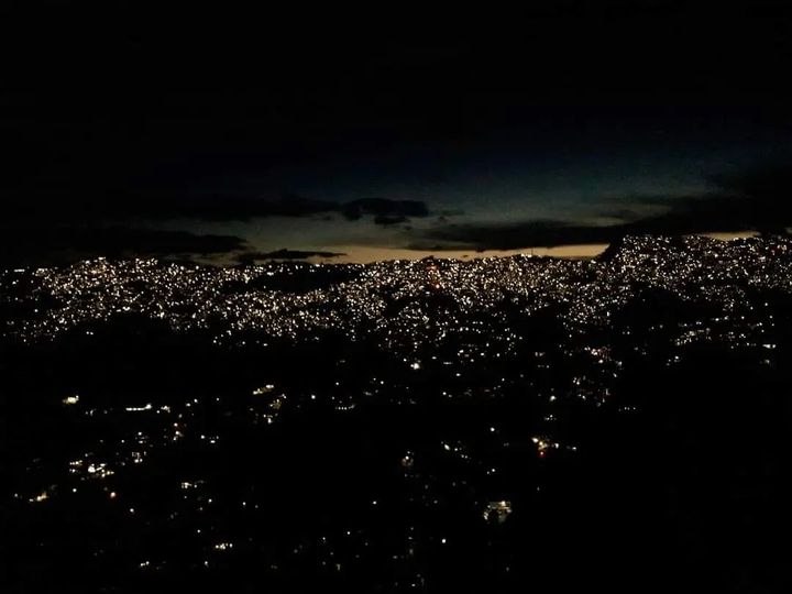 Aizawl City View (Thuampui)