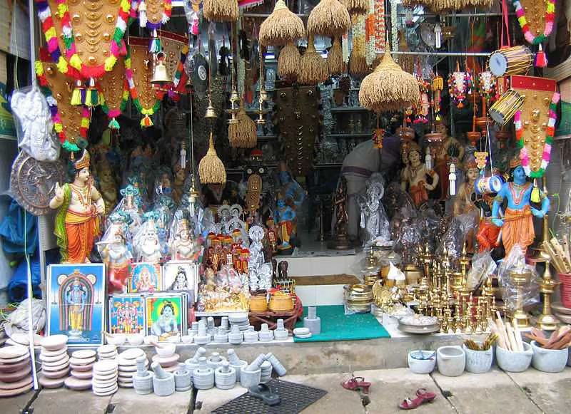 Virupaksha Temple Street Stalls