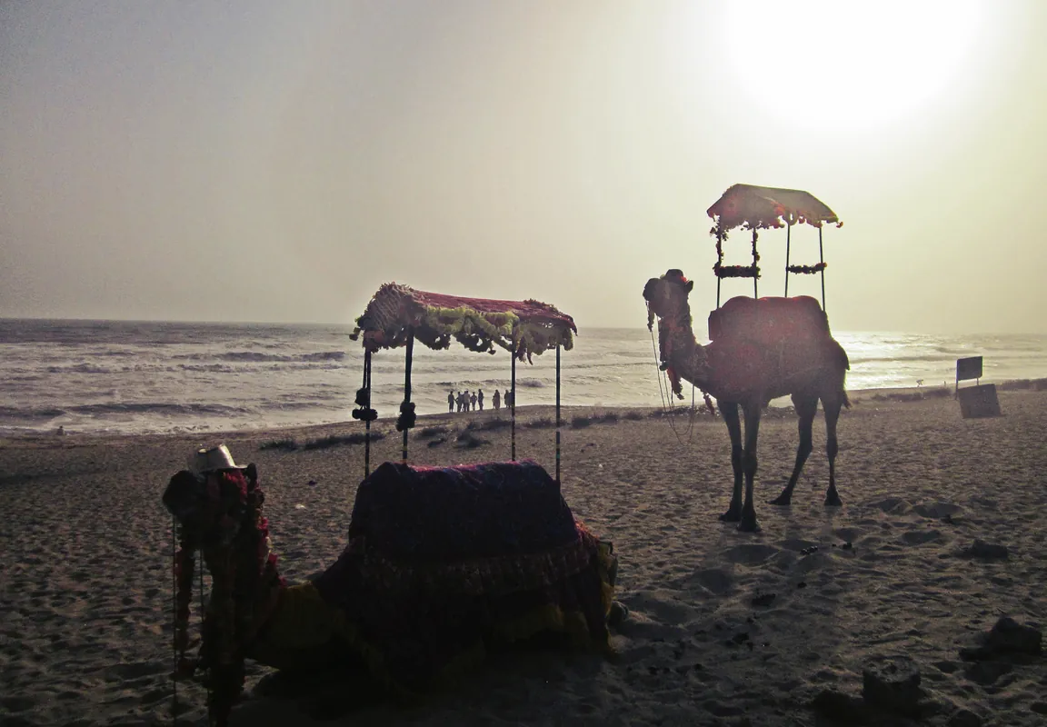 Madhavpur Beach