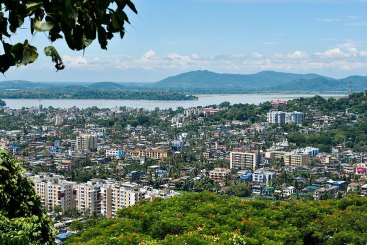 Guwahati city view